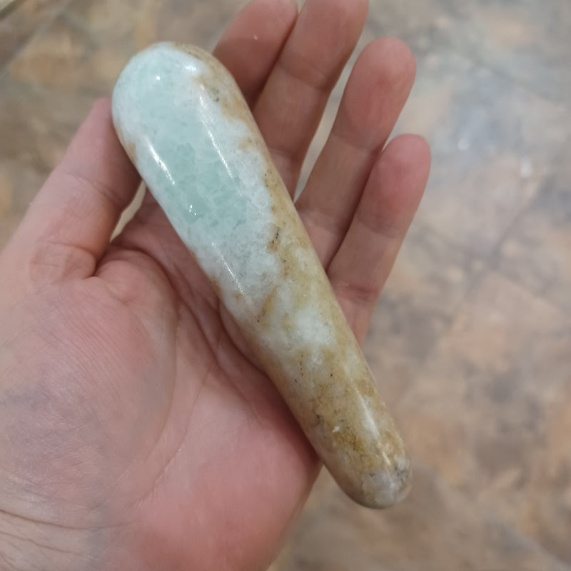 Caribbean Calcite Wand