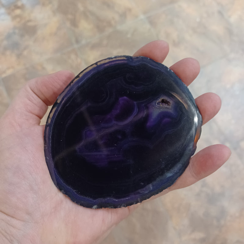 Purple Agate Slice