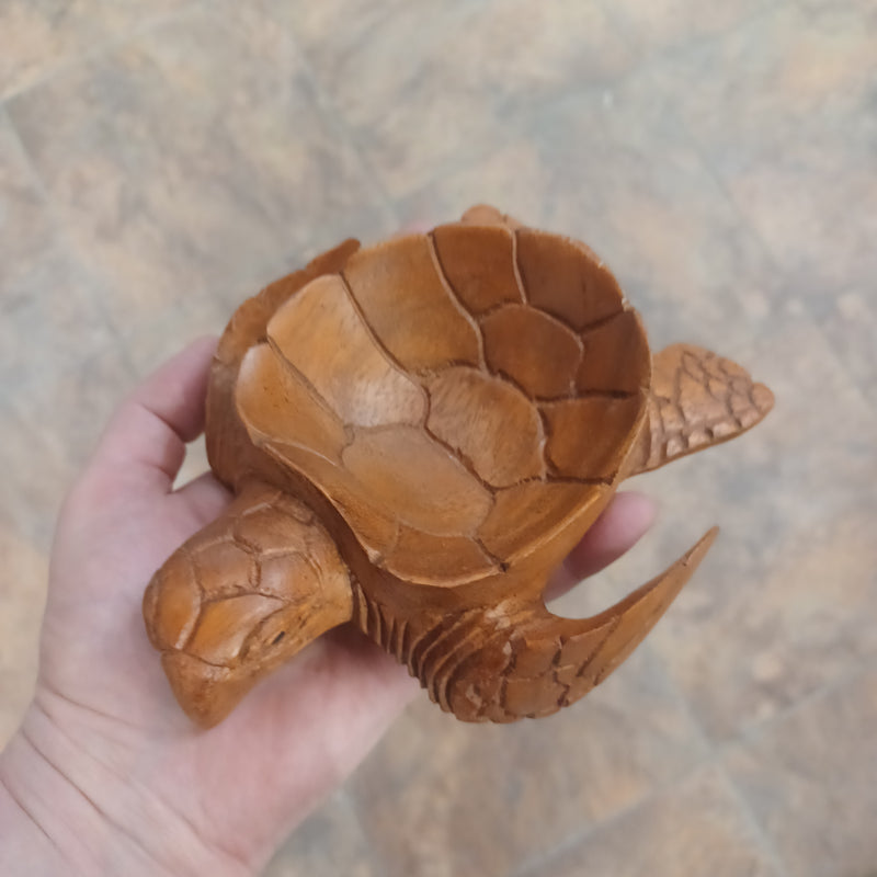 Wooden Turtle Bowl