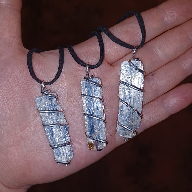 Blue Kyanite Necklace