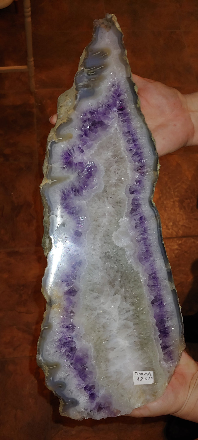 Amethyst Slab Large