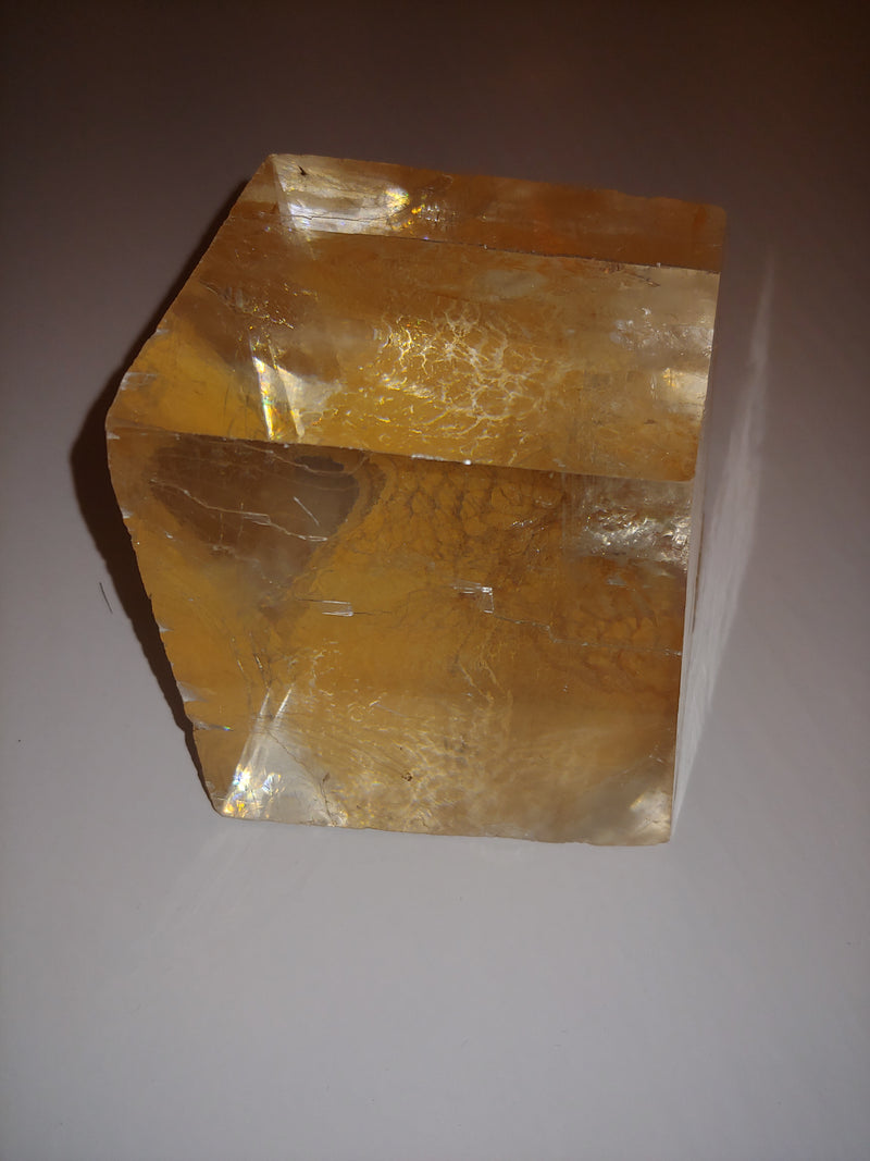 Optical Calcite with inclusion