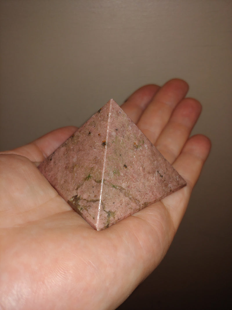 Rhodonite Pyramid