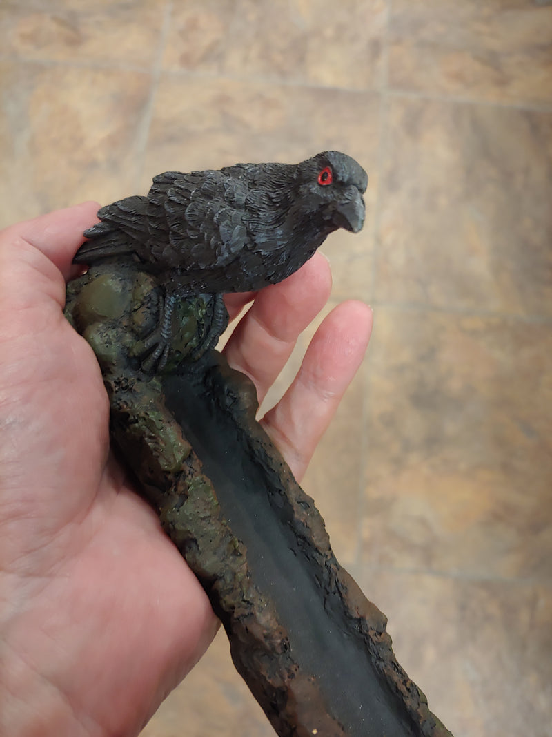 Raven Incense Holder