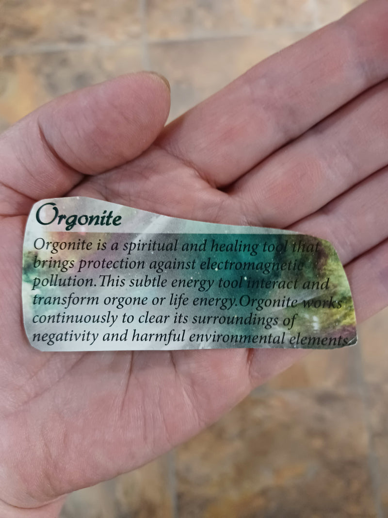 Orgonite Crystal Pendant