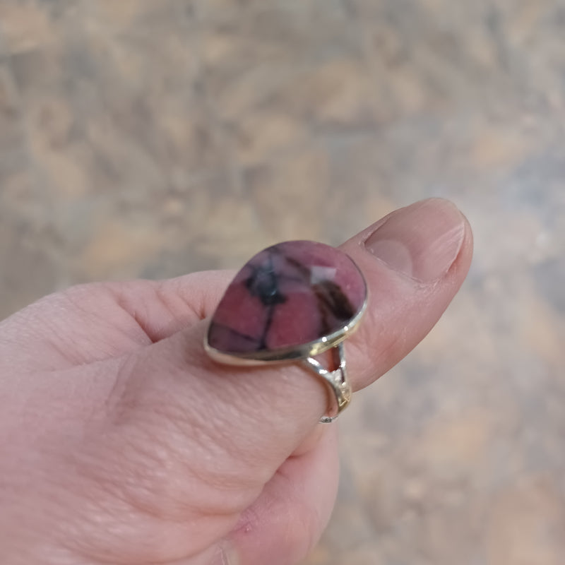 Rhodonite Ring