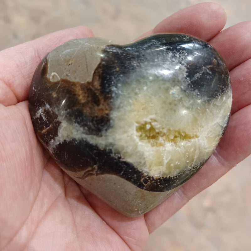 Septarian Heart