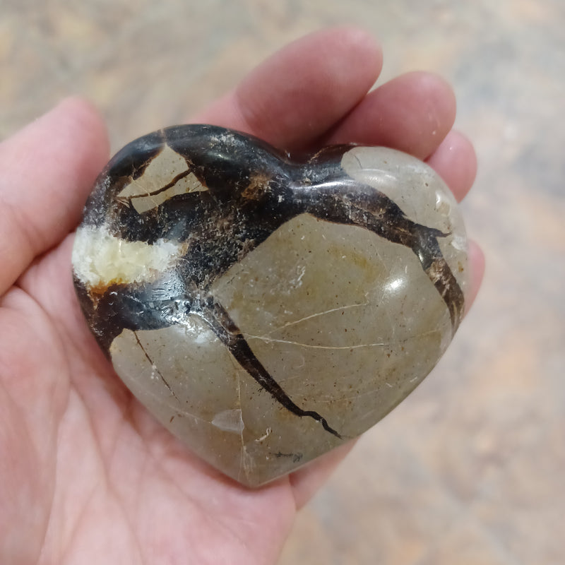 Septarian Heart